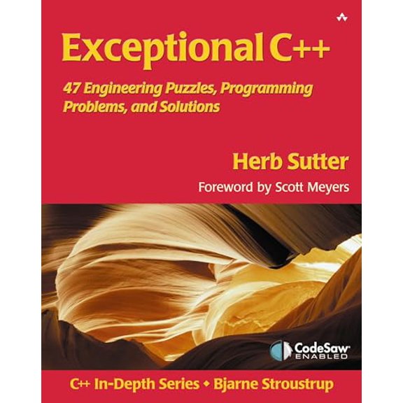 Pre-Owned Exceptional C++: 47 Engineering Puzzles, Programming Problems, and Solutions (Paperback) 0201615622 9780201615623