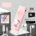 thumbnail image 3 of Hello Kitty Lecteur MP3 en Ligne USB avec Carte U Lecteur MP3 Son Sans Ossature Musique Média Lecteur MP3 Peut Être Mis en Marche Prise en Charge Carte TF, 3 of 7
