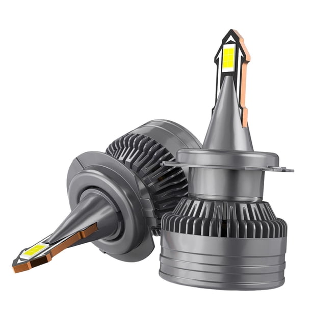 Bombilla para delanteros de coche, luz antiniebla LED para coche, 35 W, accesorios para coche, resistente al agua, reemplaza las bombillas de luz alta y baja para una fácil instalación