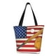 thumbnail image 1 of Disketp American Flag And Baseball Bolsa de Hombro Casual para Mujer, Bolso Cruzado para Compras, Viajes y Uso Diario, 1 of 6
