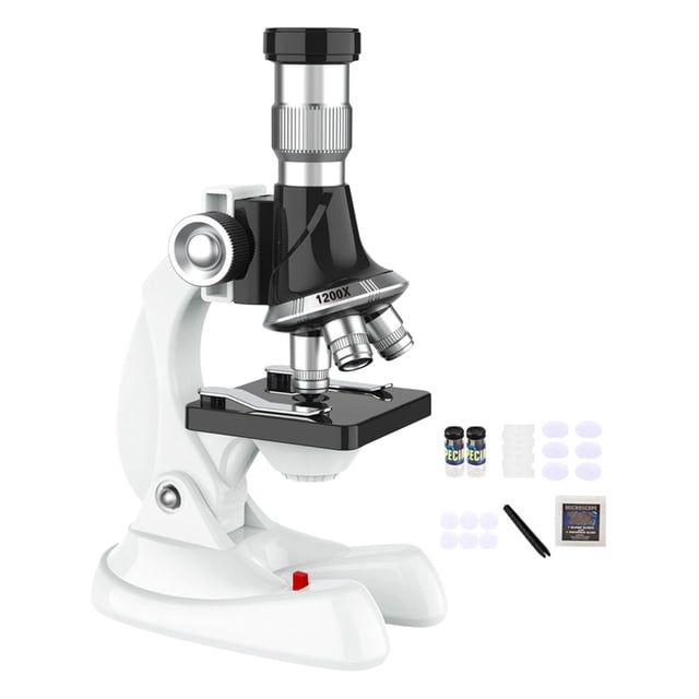 Kits de ciencia de microscopio CUTICAT 1200x juguete educativo para mayores de 3 años
