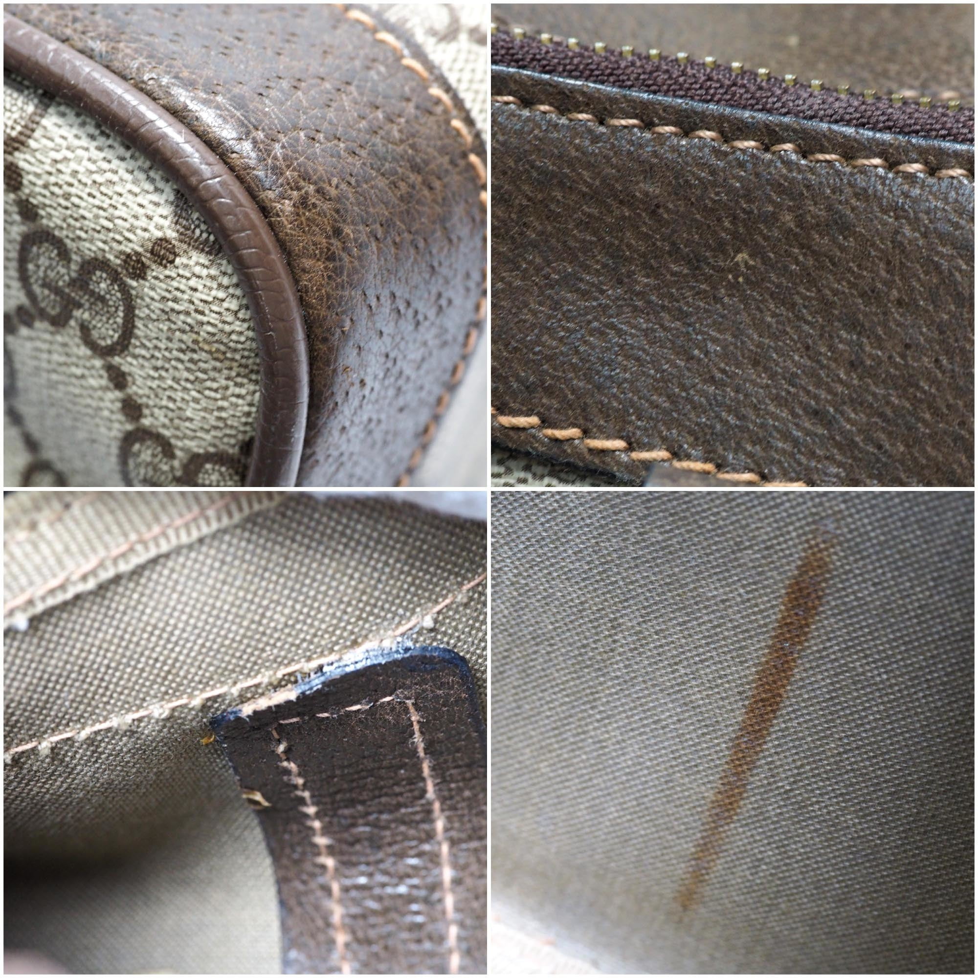 GUCCI-Sherry-GG-Canvas-Leather-Mini-Boston-Bag-Beige-Brown-30458