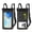 Black, variant on Ip68 Waterproof Floating Phone Pouch, Touchscreen Dry Bag With Lanyard For Beach, Swimming, Boating