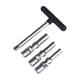 thumbnail image 3 of 4 Piezas Extractor de Bujías de Incandescencia Juego Universal de Sockets Metálicos Barra para Reparar Autos Kit para Mecánicos y Usuarios Domésticos, 3 of 9