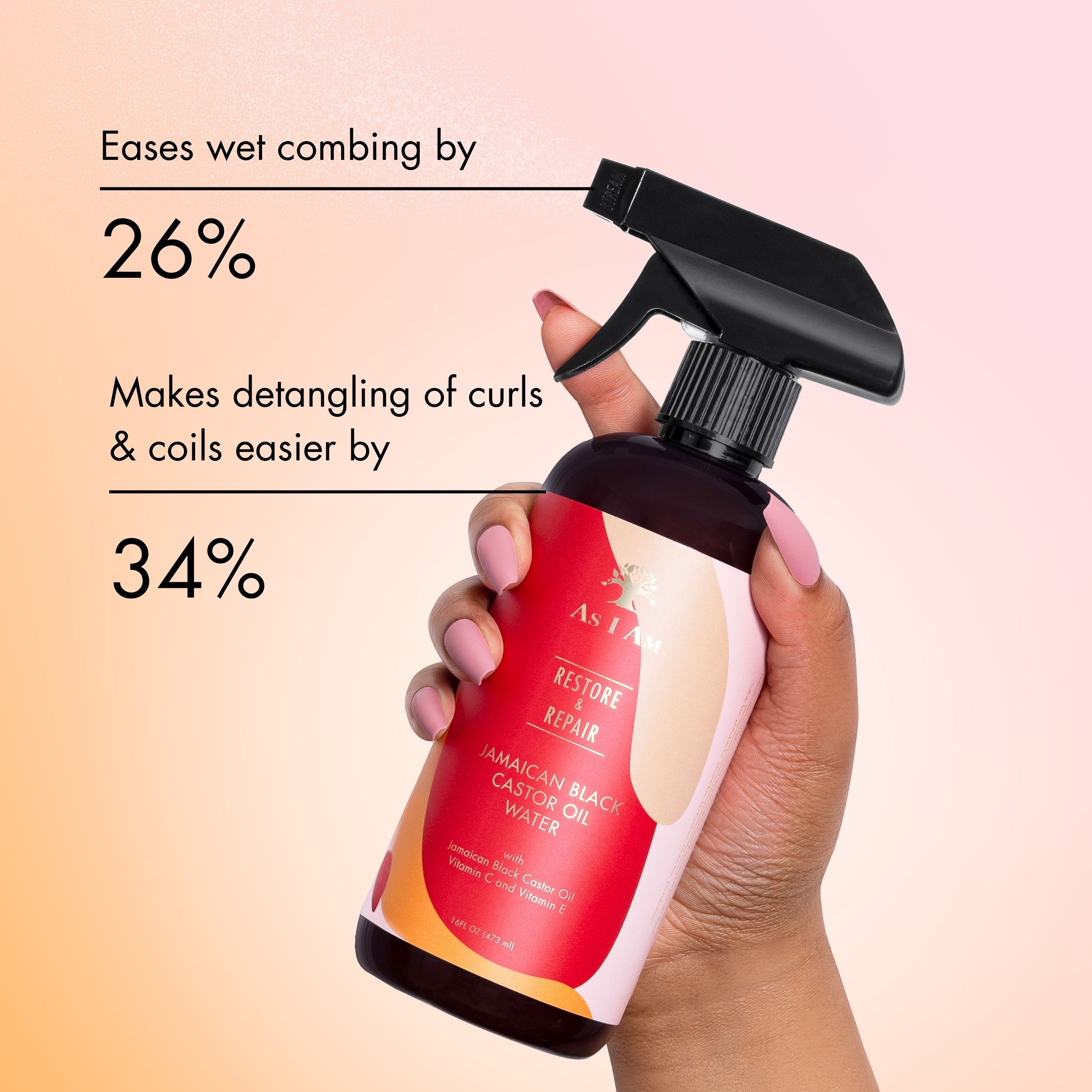 As I Am Jamaican Black Castor Oil Water Spray photo 3