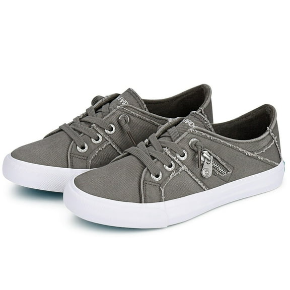 JENN ARDOR Womens Canvas Shoes Low Tops Sneakers