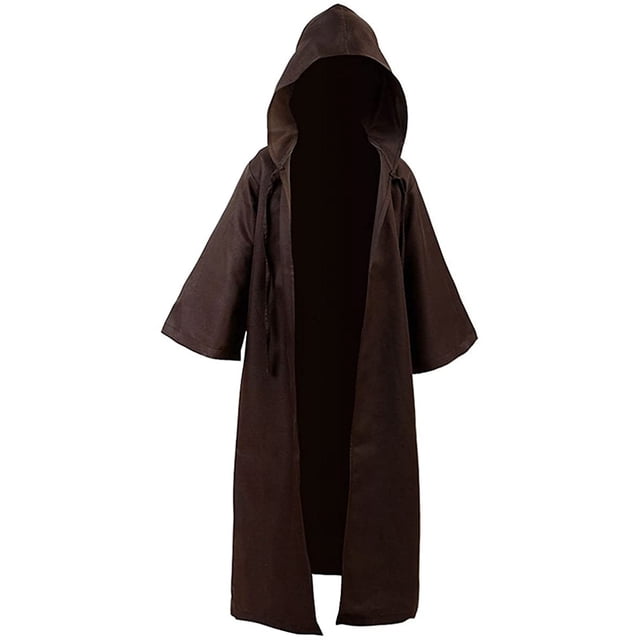 GOLDSTITCH Traje con capucha para hombre, capa de caballero, disfraz de Cosplay