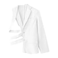 thumbnail image 3 of Chaqueta de Hombres Traje de Color Sólido Casual con Bolsillos de Correa, Blazer de Moda para la Oficina Y el Uso Diario, 3 of 8