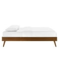 thumbnail image 4 of Modway Margo King MDF Wood and Rubberwood Platform Bed Frame in Walnut, 4 of 7