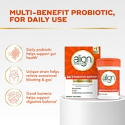 (2 pack) Align Probiotic, 24/7 Digestive Support*, Probiotics for Women and Men, Probiotics for Digestive Health, Men and Womens Probiotic Capsules Help Relieve Occasional Bloating & Gas*, 42 Capsules