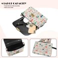 thumbnail image 4 of KUIFORTI Cactus Print Leather Cross Body Bag Fashion Comfortable Small Shoulder Bag Ladies Handbag Soft Shoulder Bag Wallets with Chain Strap for Work Shopping, 4 of 7