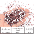 thumbnail image 2 of Calidad Crystal Rhinestones Flatback Nail Art Pick Color (Cristal AB, 16ss), 2 of 5