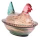 thumbnail image 5 of De Caramelo De Pollo Con Tapa, Tarro De Caramelo, Cuenco Para Aperitivos, Tarro De Galletas, Forma De Gallina, Tarros De Dulces De Pascua, Almacenamiento, 5 of 7