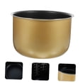 thumbnail image 4 of HIAKDOFT Universal Golden Rice Cooker Inner Pot with Aluminum Alloy and Non Stick Surface, 4 of 7