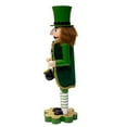 thumbnail image 4 of Kurt Adler 14-Inch Leprechaun Soldier Nutcracker, 4 of 6