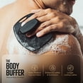 thumbnail image 2 of MANSCAPED® The Body Buffer Premium Silicone Scrubber for Cleaning & Exfoliating Skin - Black (1-Pack), 2 of 7