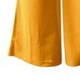thumbnail image 4 of Iyufng High Waisted Flared Pants for Women Solid Color Openwork Cross Waist Casual Versatile Pants, 4 of 4