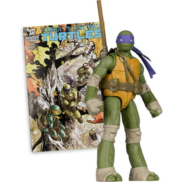 McFarlane Toys - Teenage Mutant Ninja Turtles - Page Punchers - Donatello 5" Action Figure with Comic (TMNT)