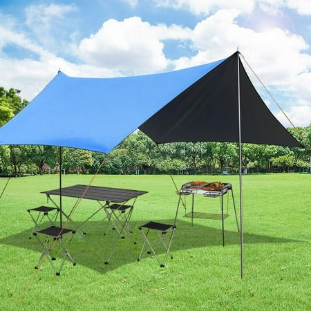 SUGIFT UPF50+ Protection Beach Tent, 10' x 10', Blue
