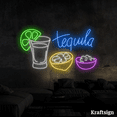 thumbnail image 3 of Craftnamesign Tequila Neon Sign, Mexico Restaurant Decor, Bar Club Signs, 3 of 4