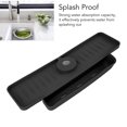 thumbnail image 2 of <p>Faucet Handle Drip Catcher Tray Faucet Drainer Shelf Basket Faucet Holder Drying Mat Faucet Splash Proof Draining Rack Silicone Foldable Faucet Handle Drip Catcher Tray Drainer, 2 of 7