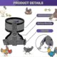thumbnail image 2 of 2pcs Chicken Harness And Leash, Modified Adjustable Breathable Harness Specially Designed For Chicken Duck Goose Training And Walking, Comfortable Si, 2 of 5