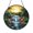 Acrylic 3.5 Inch, variant on Cascading Waterfall Stained Glass Style Window Suncatcher