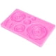 thumbnail image 5 of Moldes de pastel con patrón de flores, molde de silicona DIY para decoración de resina de jabón de Chocolate (rosa), 5 of 12
