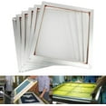 thumbnail image 3 of INTBUYING 6Pcs 23"x31" Screen Printing Frame Mesh Pre-Stretched Aluminum Silk Screen Frame, 3 of 5