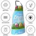 thumbnail image 5 of Kdxio Happy Easter Apron with Pockets Adjustable Kitchen Aprons for Men Women Waterproof Aprons for Cooking,Drawing,Crafting, Baking Household Cleaning, 5 of 8
