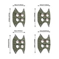 thumbnail image 2 of Pet Grooming Hammock Universal Restraint Sling Adjustable Hanging Straps Durable Polyester For Stress Free Nail Trimming And Grooming(Grey-S-40X57Cm), 2 of 6