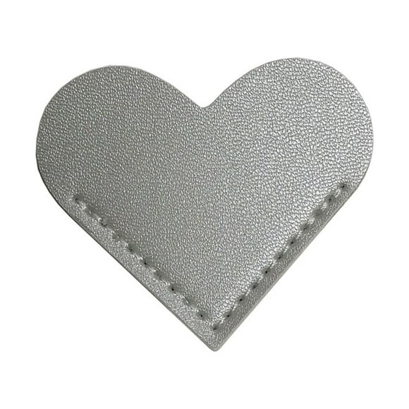 Oficina y papelería Marcador de cuero vintage con forma de corazón, marcapáginas de cuero con forma de corazón, marcapáginas de cuero con forma de corazón