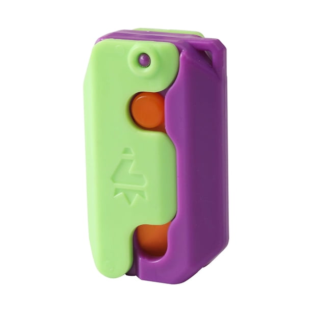 Borradores Hiroekza, nuevo y popular borrador con forma de cuchillo de gravedad en forma de rábano, juguete de descompresión para estudiantes, material escolar de goma para liberar la presión,