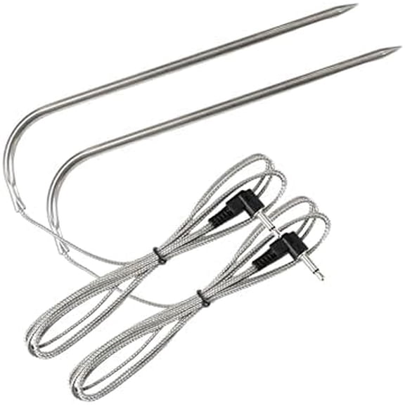 Meat Probe Replacement for Blackstone Bronco 28" XL Griddle Vertical Pellet Smoker Combo,for Blackstone Pellet Grill Meat Probe Accessories,2-Pack$$Garden & Patio