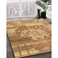 thumbnail image 2 of Ahgly Company Indoor Rectangle Abstract Orange Abstract Area Rugs, 6' x 9', 2 of 6