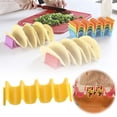 thumbnail image 2 of Pancake and Tortilla Storage Stand Organizer with Wavy Design for Efficient Kitchen Food Display and Serving, 2 of 7