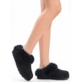 thumbnail image 3 of Joyspun Women's Faux Fur Slipper Booties, 3 of 7