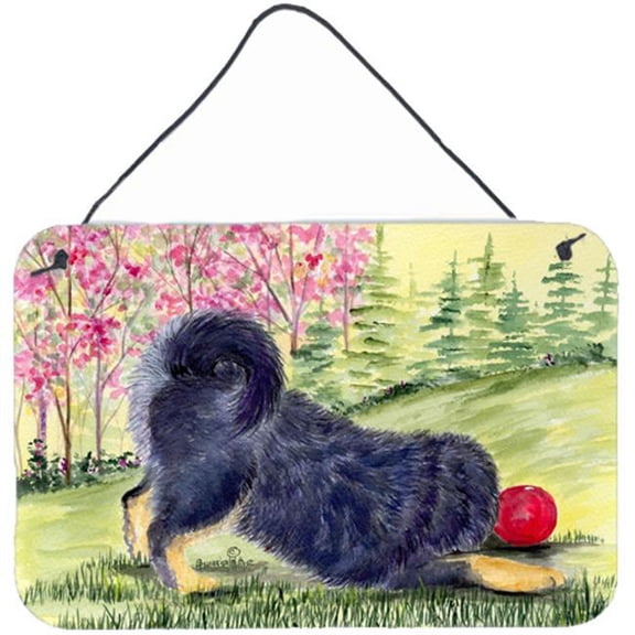 Tibetan Mastiff Indoor Aluminium Metal Wall Or Door Hanging Prints