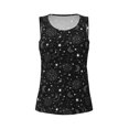 thumbnail image 4 of Haiem Space Galaxy Workout Tank Tops for Women, Athletic Sports Slim-Fit Tank Tops, Compression Sleeveless Dry Fit Shirts,Athletic Shirt-X-Large, 4 of 9