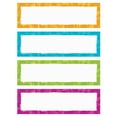 thumbnail image 2 of Trend Enterprises T-69962-6 Paint Strokes Desk Top Name Plates Variety Pack - Pack of 6, 2 of 2