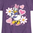 thumbnail image 3 of Disney - Daisy Sticker Look - Youth Girls Short Sleeve Graphic T-Shirt, 3 of 5