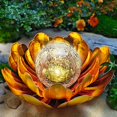 thumbnail image 2 of Lámpara solar con forma de flor WNP Outdoor Garden Lotus, 25 x 25 x 10 cm, 2 of 8