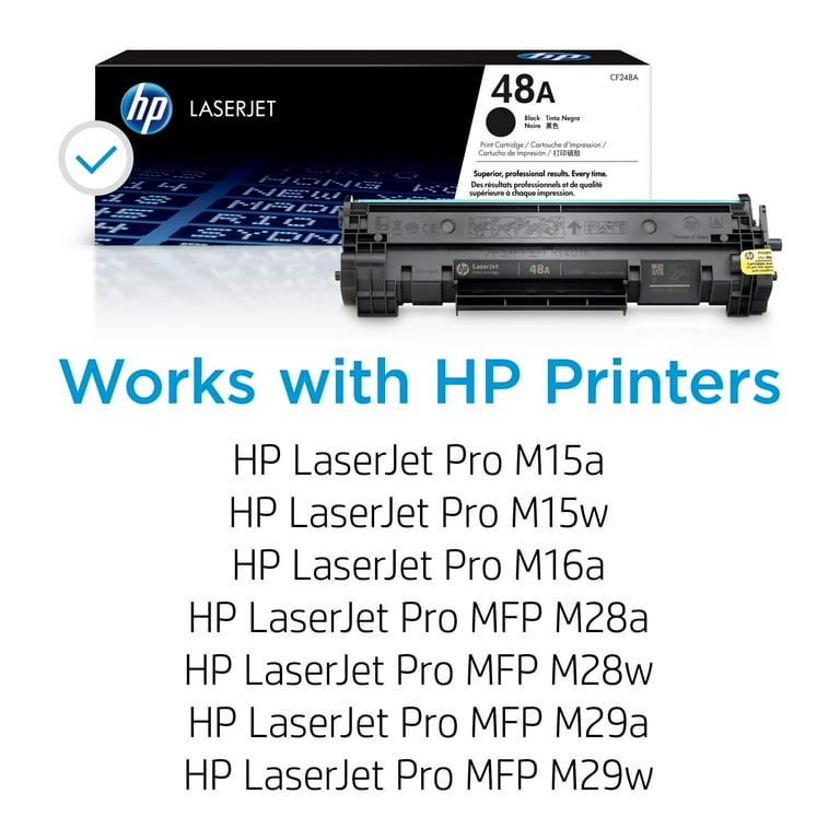 HP 48A (CF248A) Original Laser Toner Cartridge - Black - 1 Each - 1000 Pages HP 48A (CF248A) Original Laser Toner Cartridge - Black - 1 Each - 1000 Pages