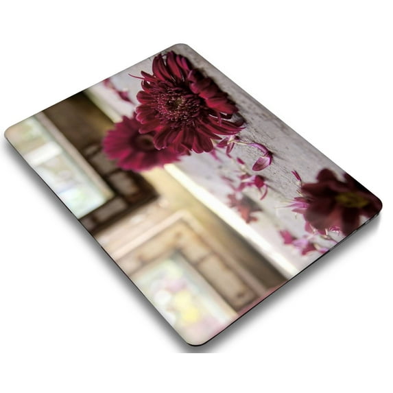 KSK KAISHEK for MacBook Air 13" Case 2018 2019 2020 2021 2022 Rel. Model A1932/A2179/A2337 m1, Plastic Hard Case Shell Cover, Flower 166