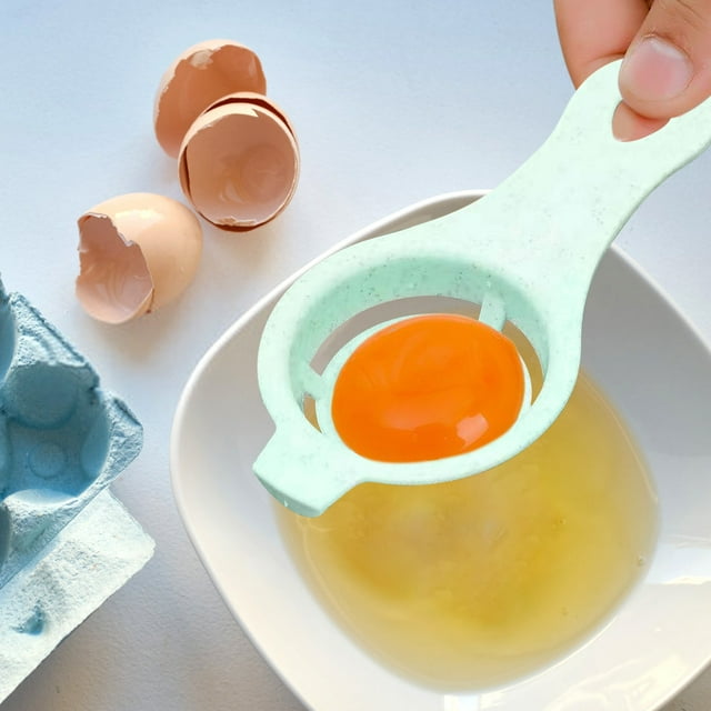 Xihbxyly Abridor de Huevos, Batidor de Huevos Manual, Descascarador Fácil, Separador de Claras de Acero Inoxidable, Ideal para Cocinar y Hornear, Esencial para La Cocina Del Hogar, Práctico y Diverti