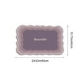 thumbnail image 3 of Tuvgenk Quick Dry Bath Mat Water Absorbing Non Slip Bathroom Rugs Purple Rectangular 2x2 Small Floor Rug for Tub, 3 of 6