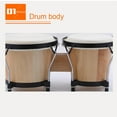 thumbnail image 2 of fastboy Bango Drum - Versatile And Fun Instrument For All Ages And Reinforced Has Shocking Sound coffee color, 2 of 6