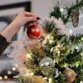 thumbnail image 4 of Blue ∅ 6CM Christmas Baubles, 12 Pieces Christmas Tree Baubles Christmas Baubles, Matte and Glossy Christmas Tree Decorations Glittering Christmas Tree Baubles, 4 of 5