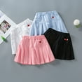 thumbnail image 6 of Little Girls Dresses Size 5 Years-6 Years Skorts Skirts Flared Plain Pleated Skater Skirt Sport Skirt Girls Clothing, 6 of 8