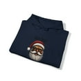 thumbnail image 4 of Black Santa Sleigh Unisex Heavy Blend™ Hooded Sweatshirt, 4 of 9